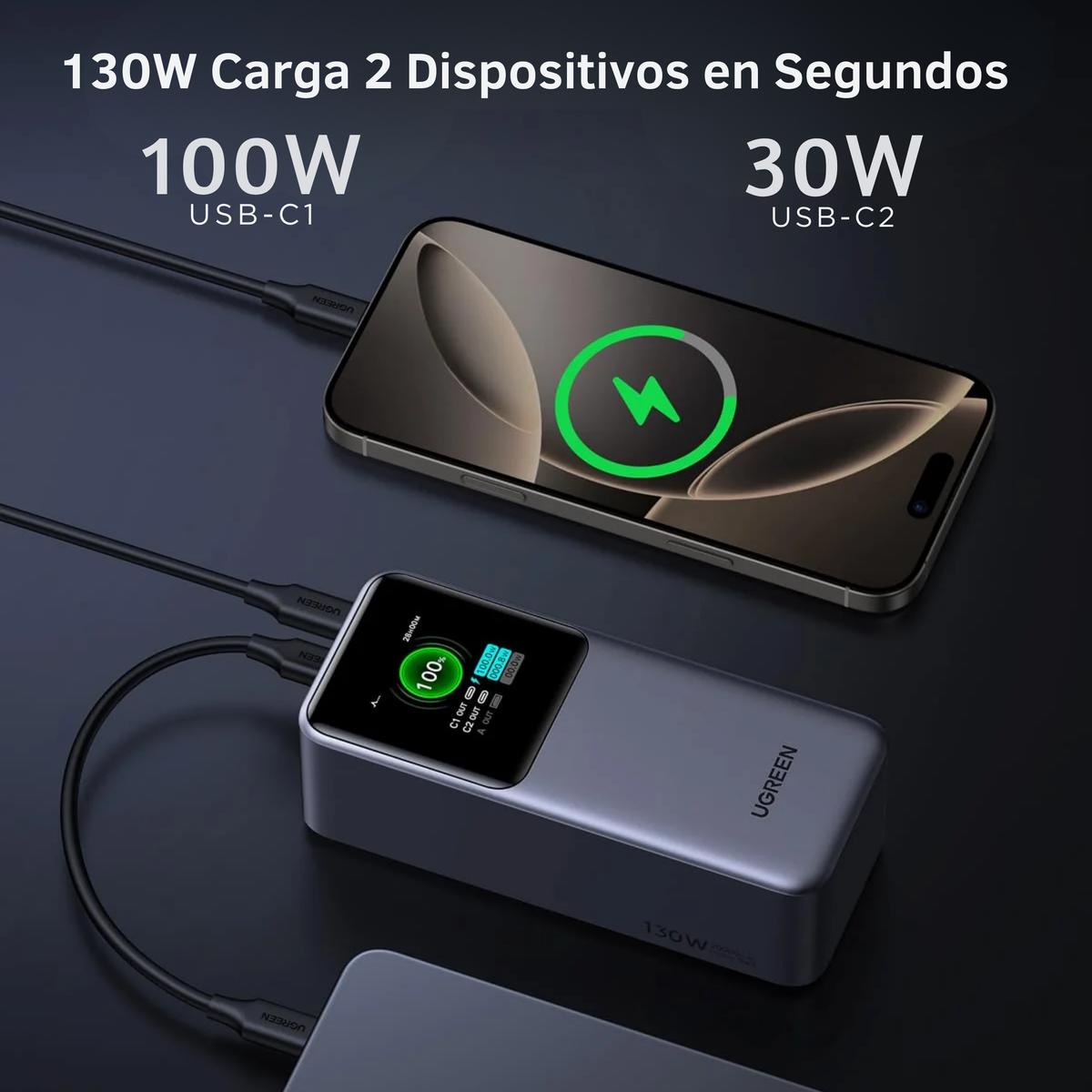 Power Bank UGREEN Nexode 20000 mAh 130W