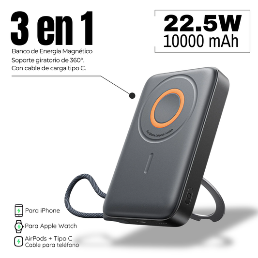 Banco de energía magnético - 10000 mAh