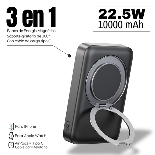 Banco de energía magnético - 10000 mAh