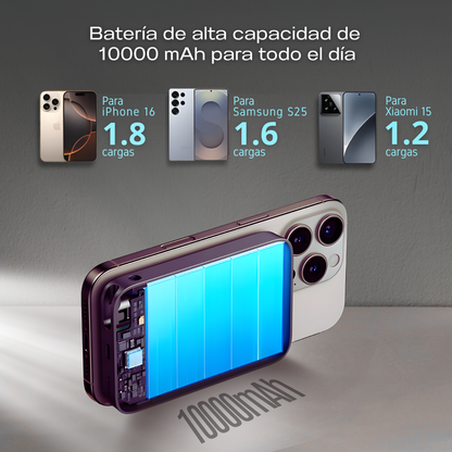 Banco de energía magnético - 10000 mAh